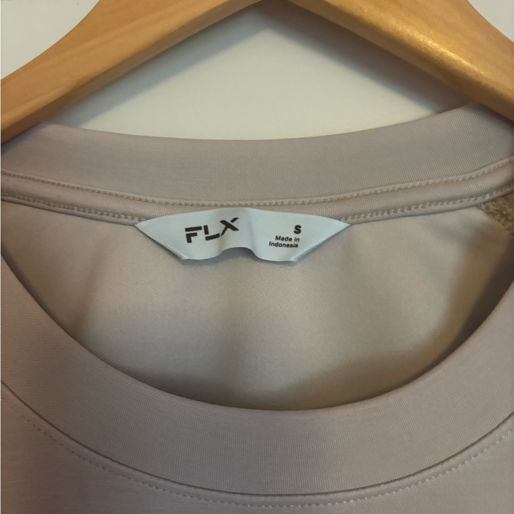 FLX Women's Beige Sweatshirt in Small - Picture 3 of 5